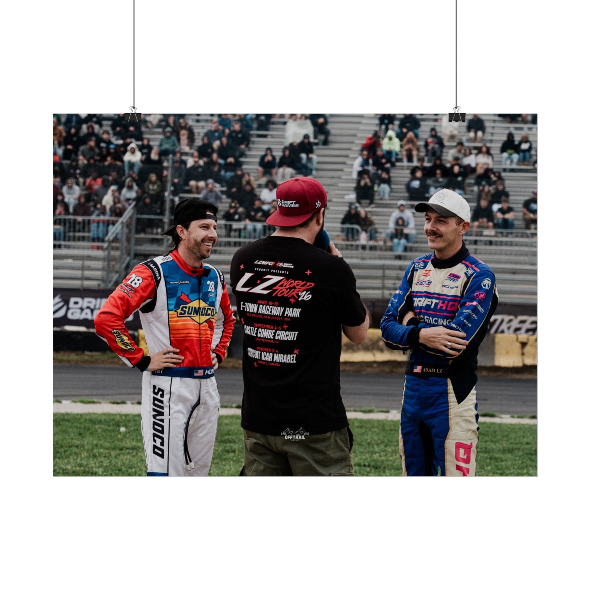 TJ Hunt x Adam LZ - LZWorldtour 2026 - Rolled Print
