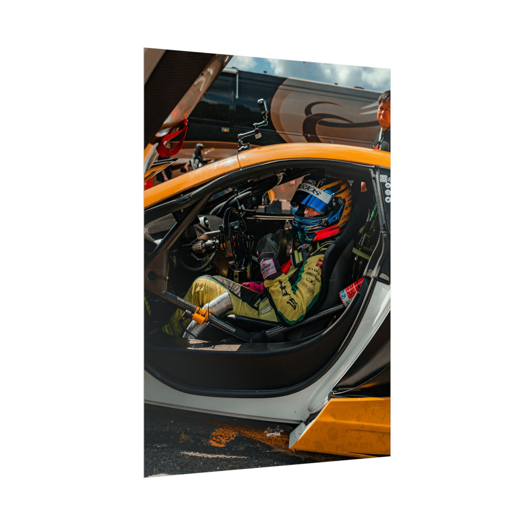 Ready to Go! - Hirokazu 'Arios' Suzuki - Ferrari 360 Modena Drift Machine - Rolled Print