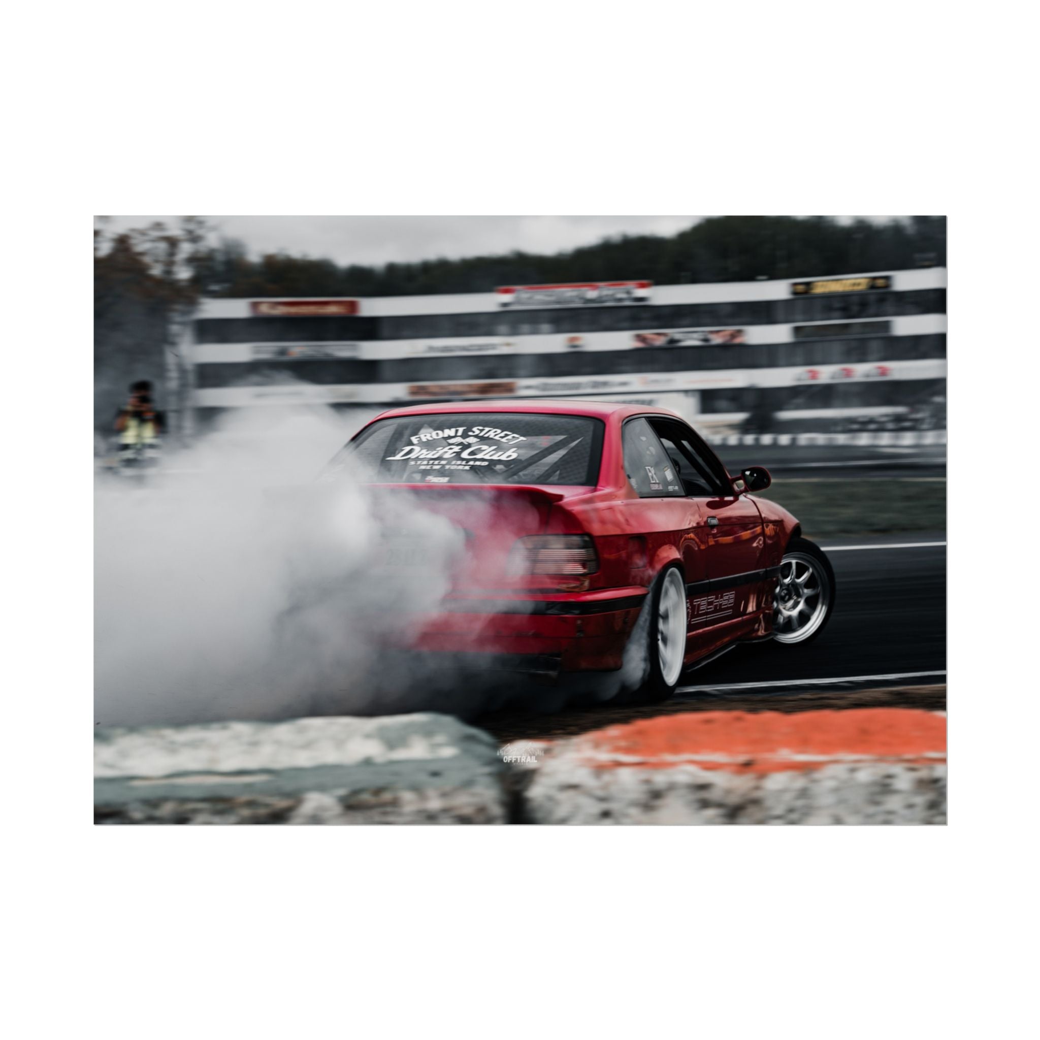 Front Street Drift Poster — Jimmy Oakes (Rolled Poster)
