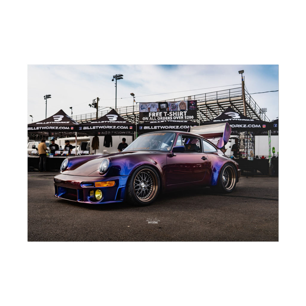 Midnight Fusion: Subaru-Swapped 911 - Rolled Print