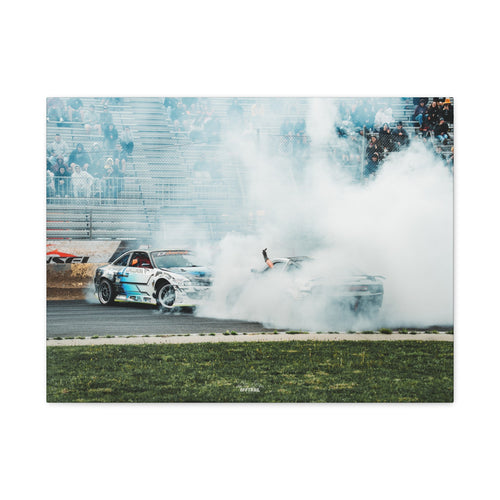 Collision - LZWorldTour2026 - Ricky Hoffman & Matthew Bystrak - Matte Canvas 1.25"