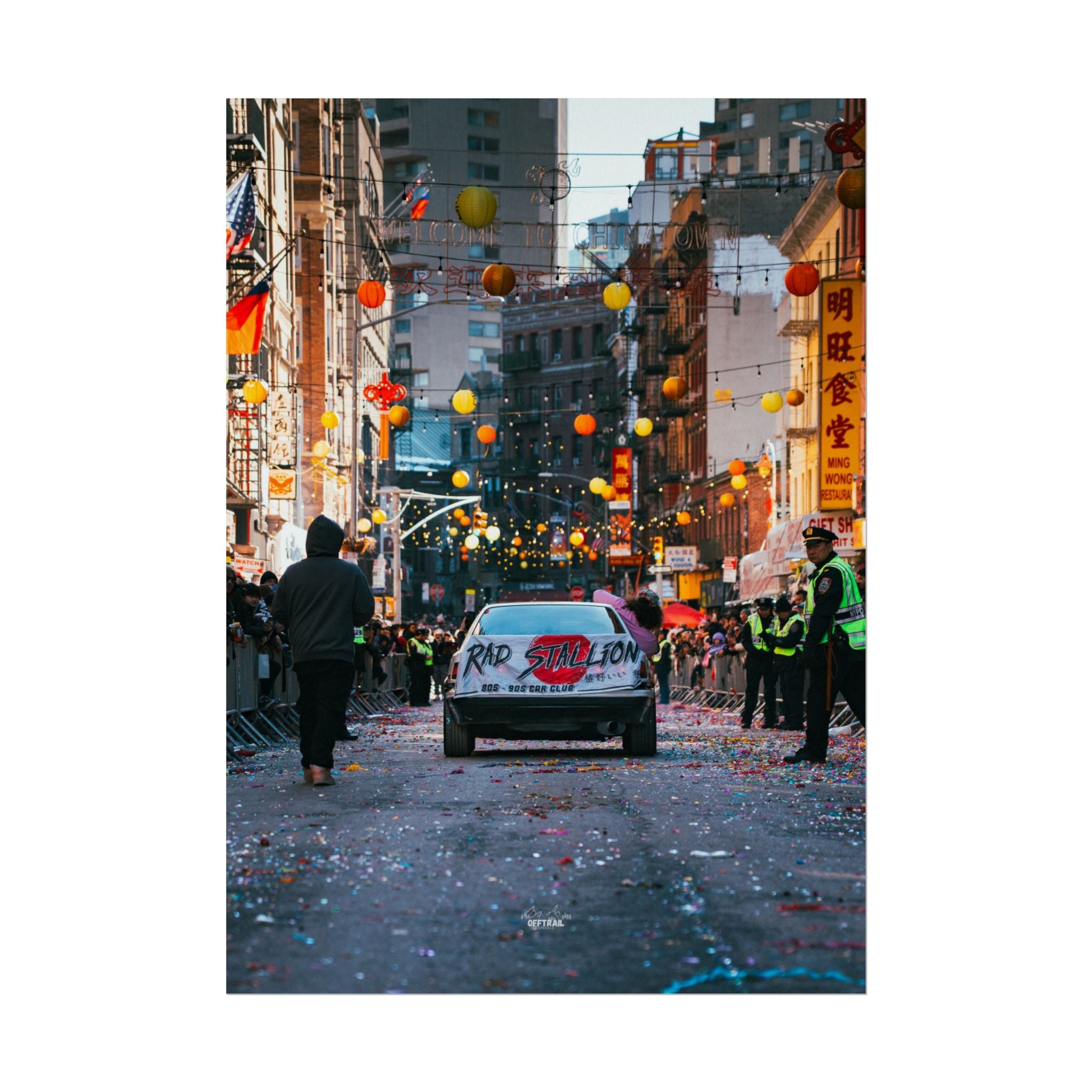 2026 Chinatown Parade - Rad Stallions - Rolled Print