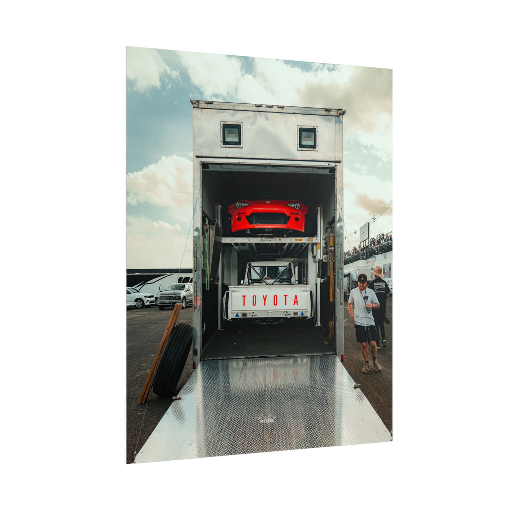 Ryan Tuerck Car Trailer - Rolled Print