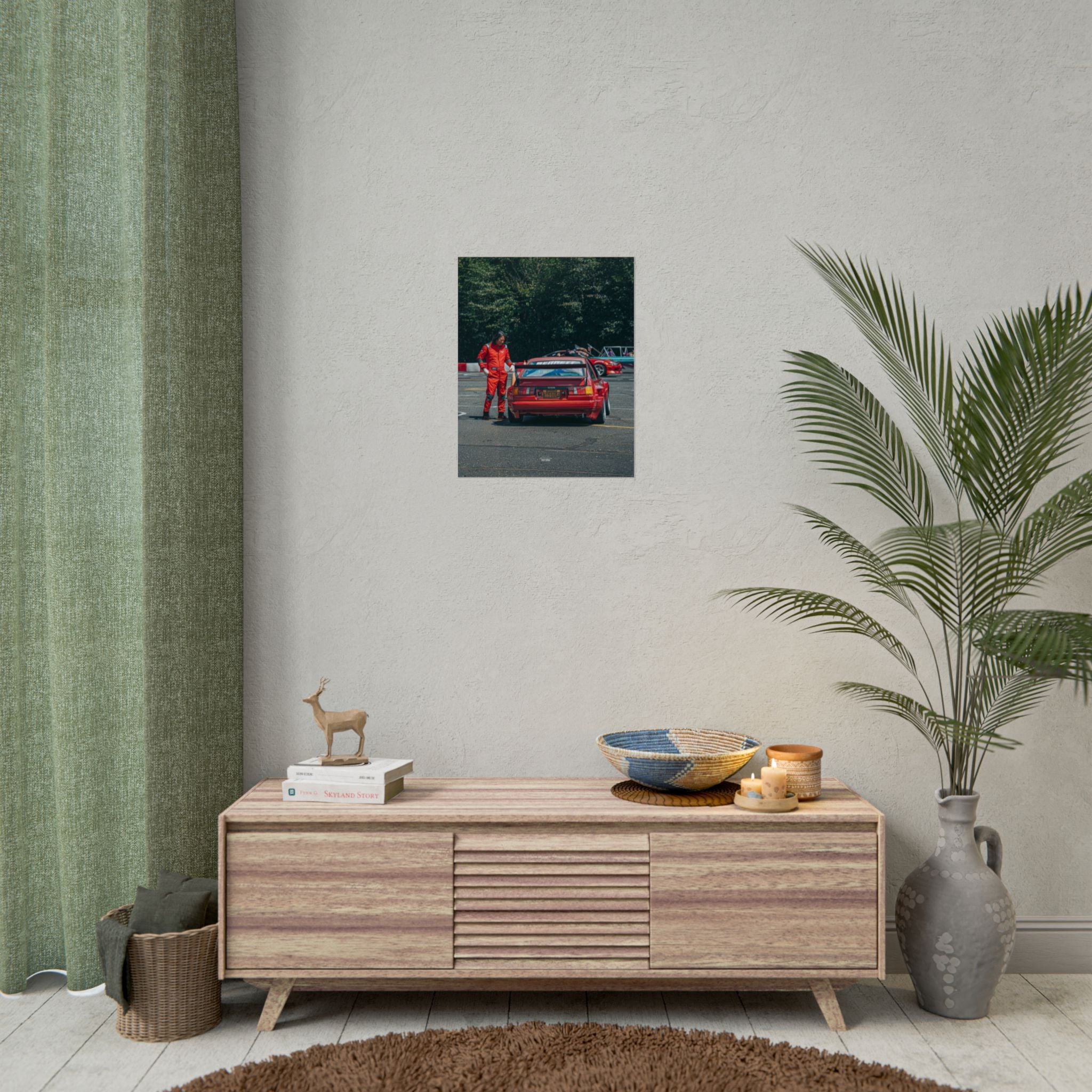 Sung Kang & Lola the AE86 - Rolled Print