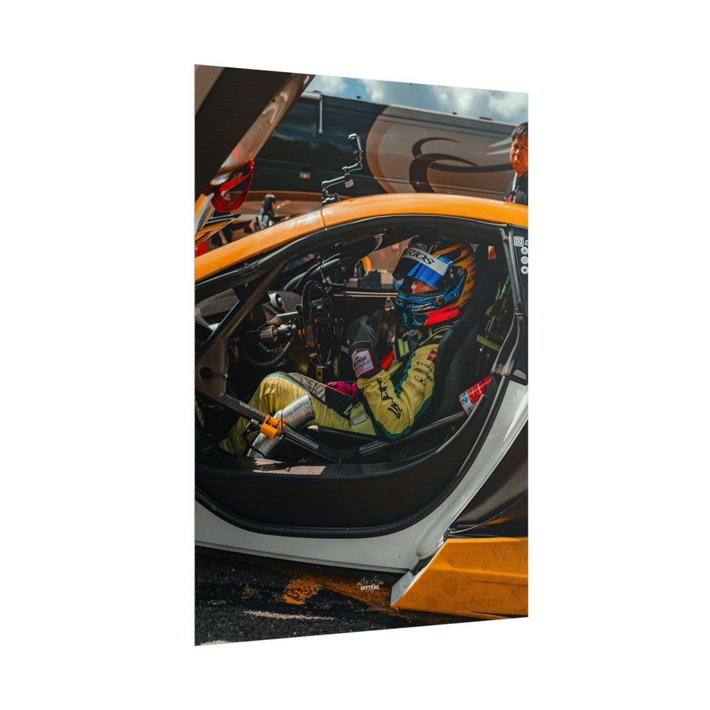 Ready to Go! - Hirokazu 'Arios' Suzuki - Ferrari 360 Modena Drift Machine - Rolled Print