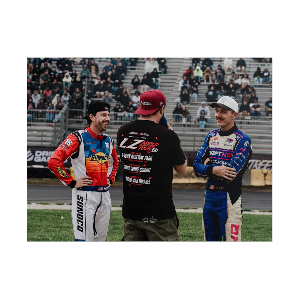 TJ Hunt x Adam LZ - LZWorldtour 2026 - Rolled Print