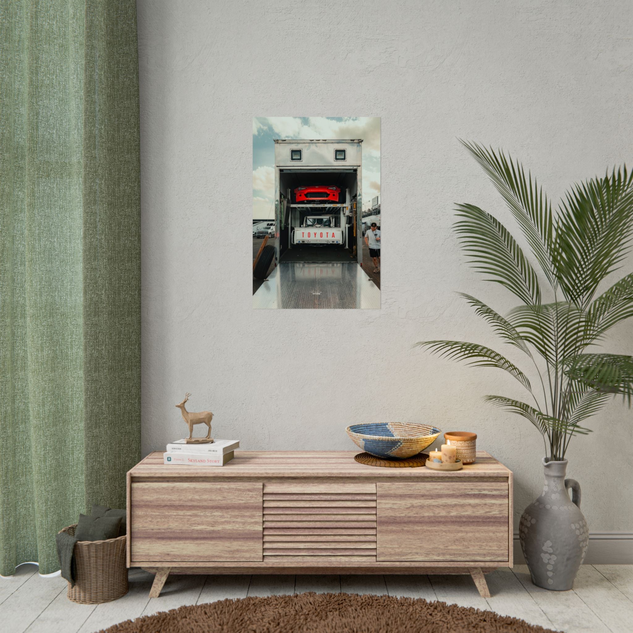 Ryan Tuerck Car Trailer - Rolled Print
