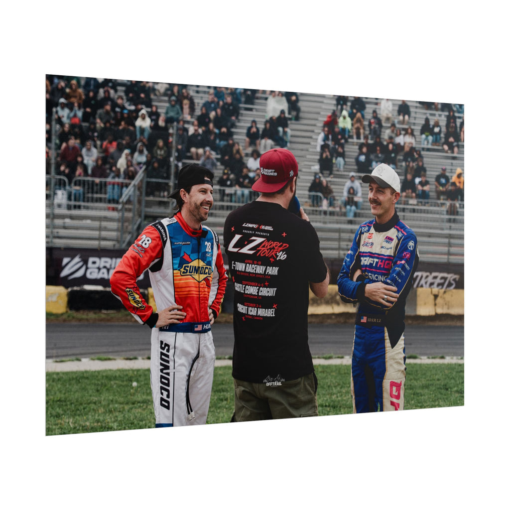 TJ Hunt x Adam LZ - LZWorldtour 2026 - Rolled Print