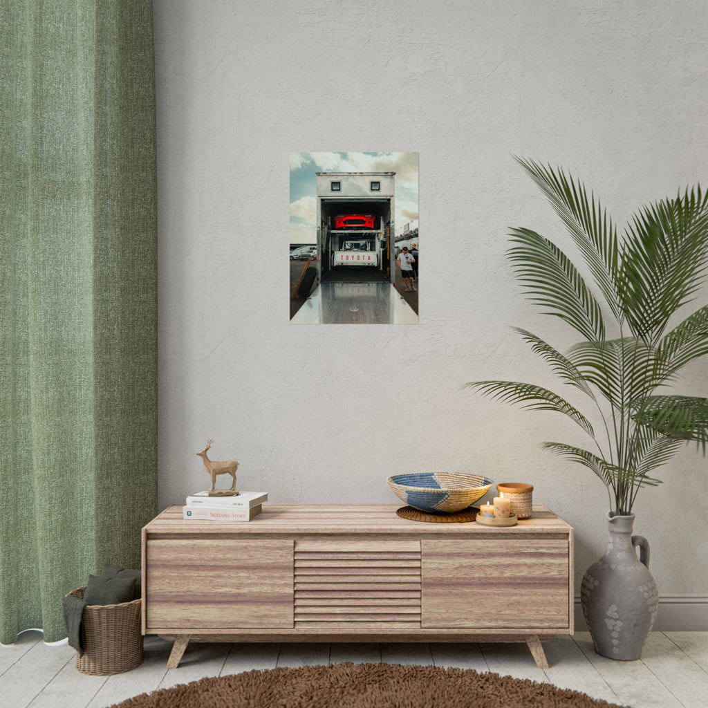 Ryan Tuerck Car Trailer - Rolled Print