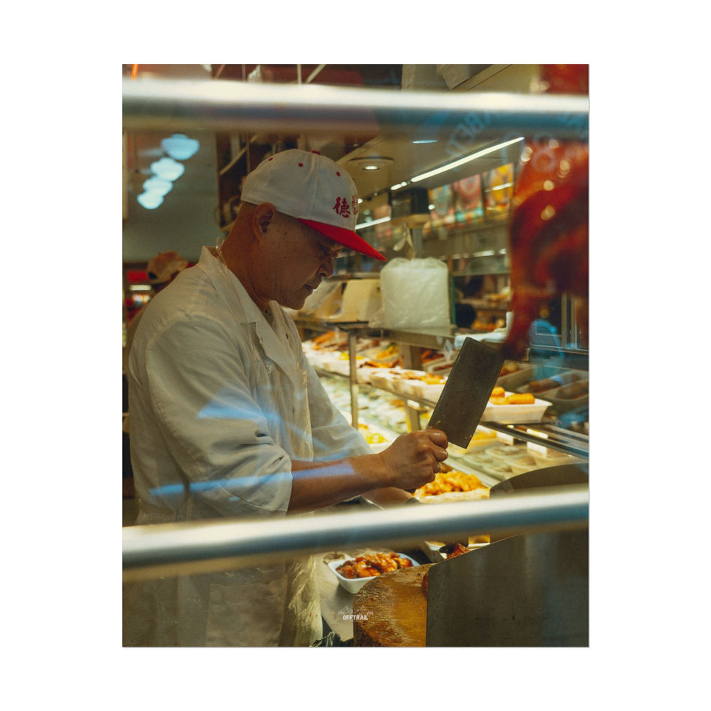 NYC Chinatown Restaurant - Photography Print - Rolled Poster