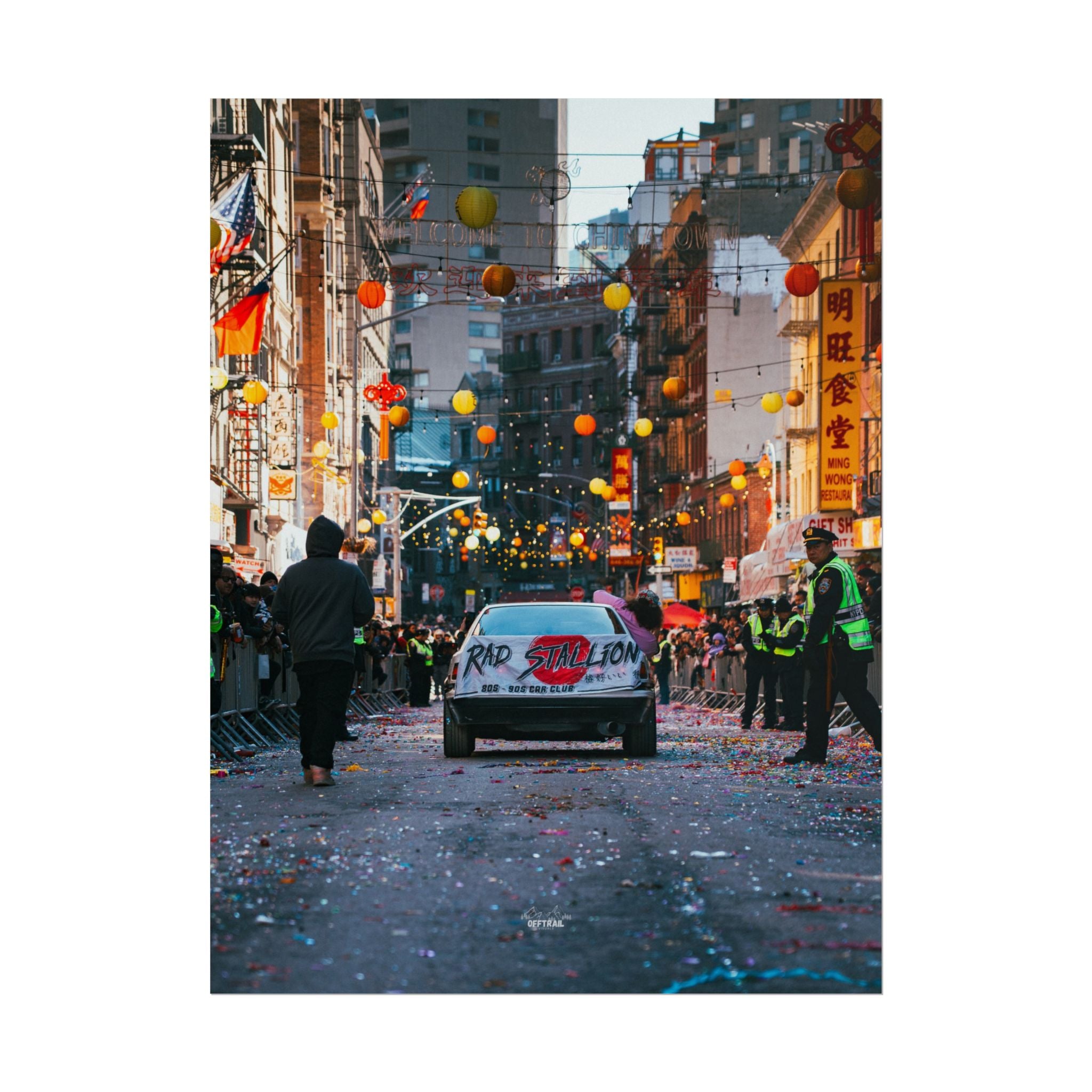 2026 Chinatown Parade - Rad Stallions - Rolled Print