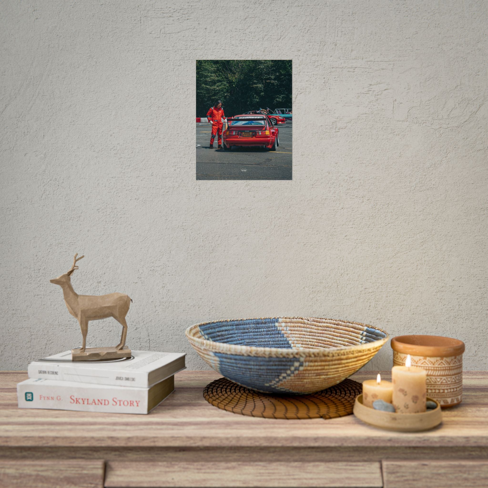 Sung Kang & Lola the AE86 - Rolled Print