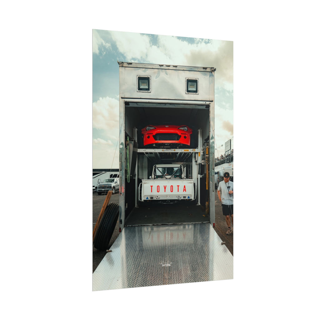Ryan Tuerck Car Trailer - Rolled Print