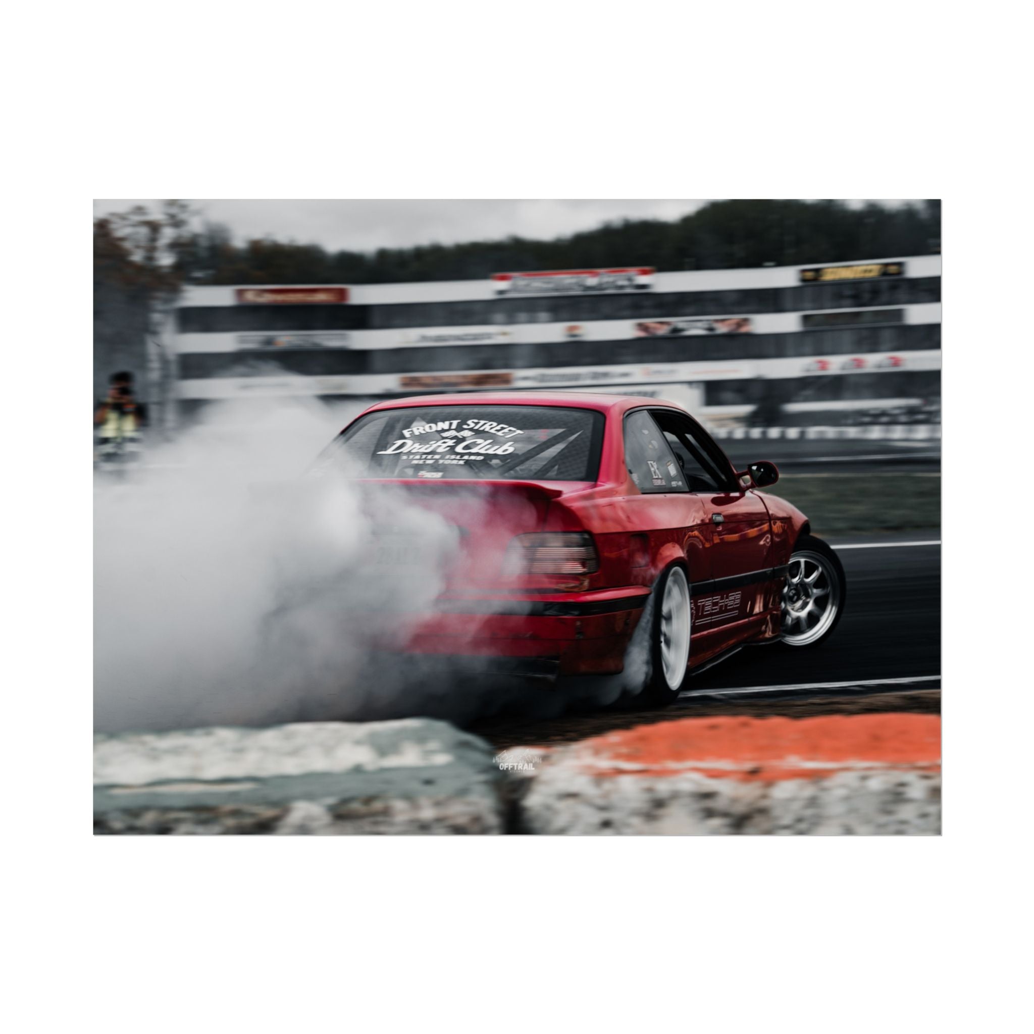 Front Street Drift Poster — Jimmy Oakes (Rolled Poster)