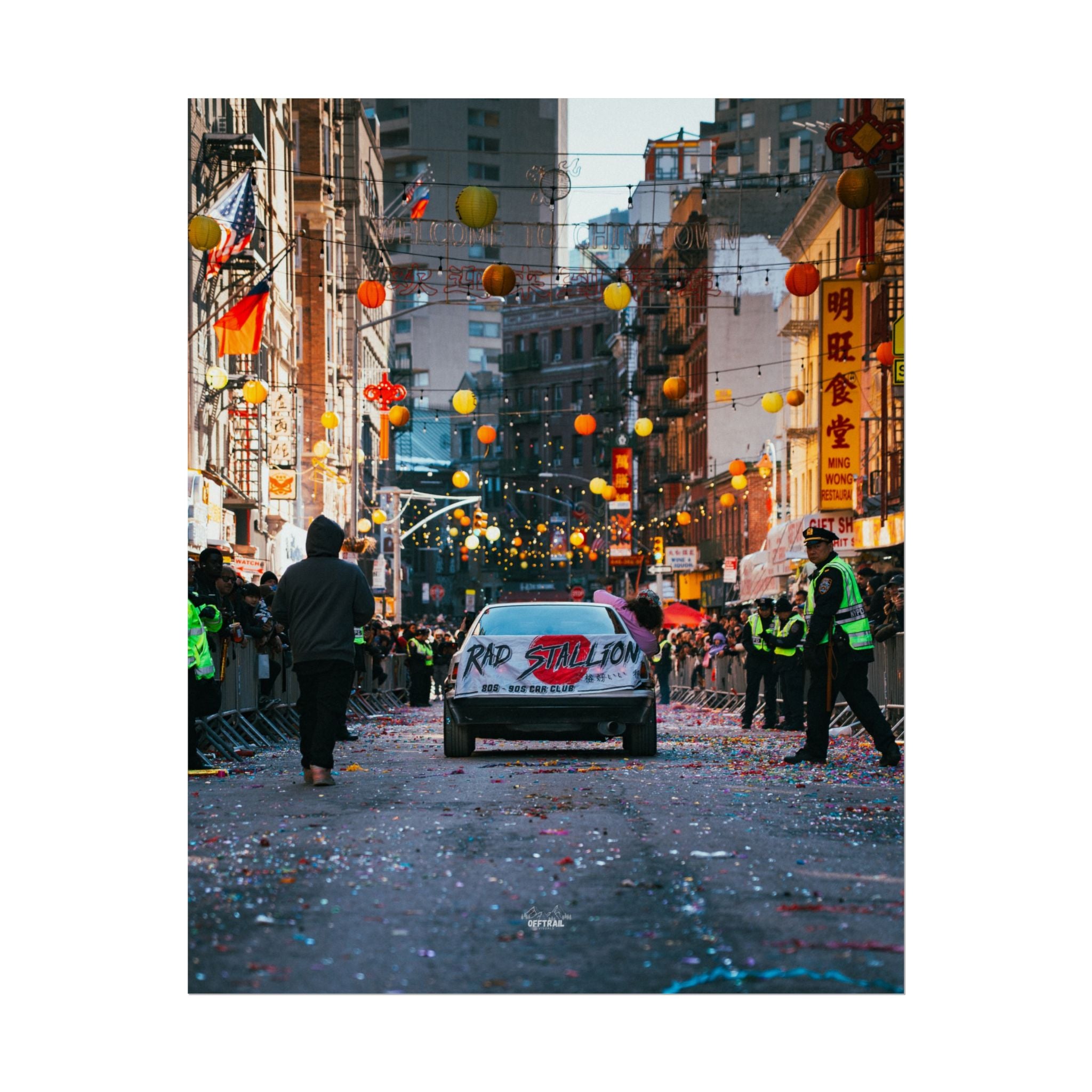 2026 Chinatown Parade - Rad Stallions - Rolled Print