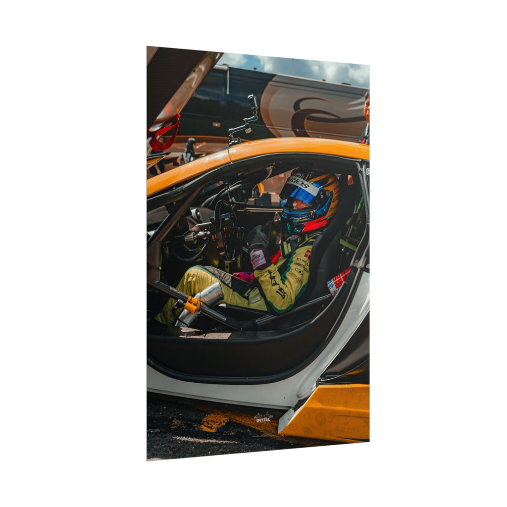 Ready to Go! - Hirokazu 'Arios' Suzuki - Ferrari 360 Modena Drift Machine - Rolled Print