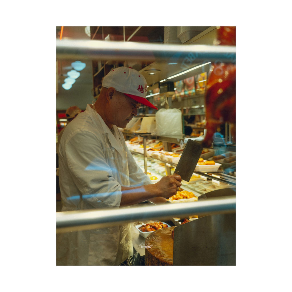 NYC Chinatown Restaurant - Photography Print - Rolled Poster