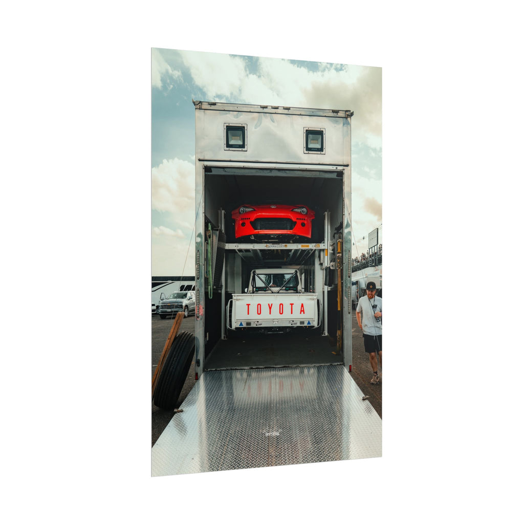 Ryan Tuerck Car Trailer - Rolled Print