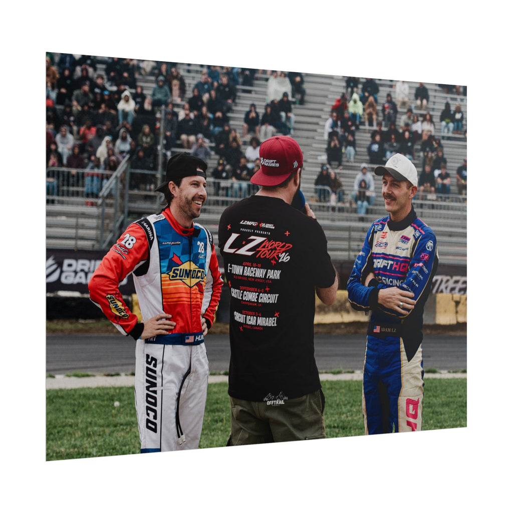 TJ Hunt x Adam LZ - LZWorldtour 2026 - Rolled Print