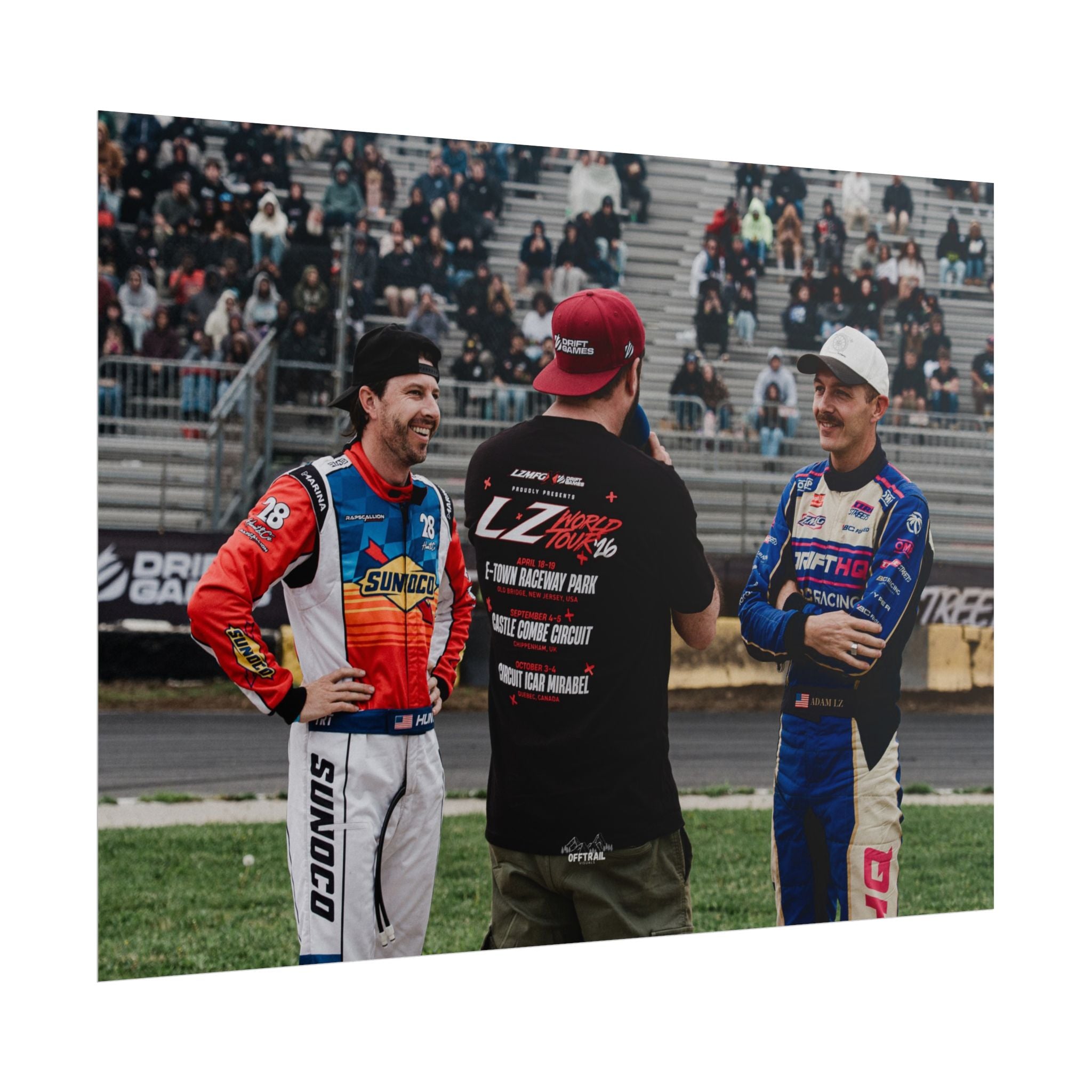 TJ Hunt x Adam LZ - LZWorldtour 2026 - Rolled Print