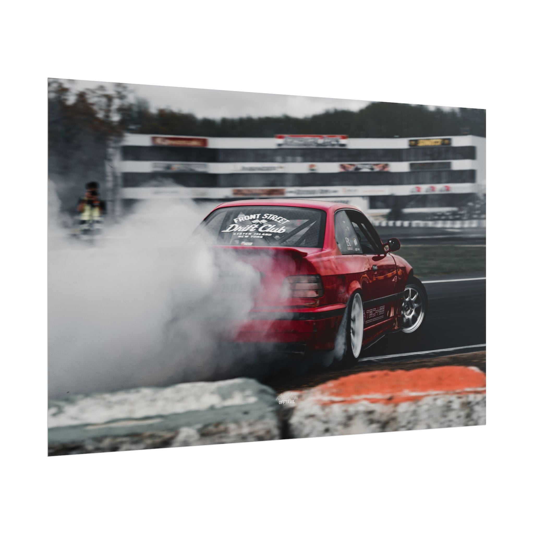 Front Street Drift Poster — Jimmy Oakes (Rolled Poster)