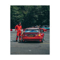 Sung Kang & Lola the AE86 - Rolled Print