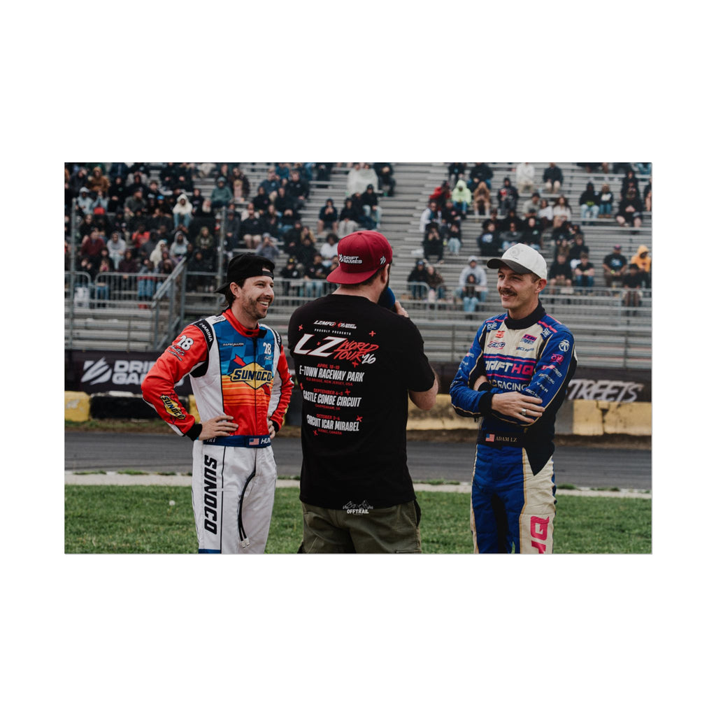 TJ Hunt x Adam LZ - LZWorldtour 2026 - Rolled Print