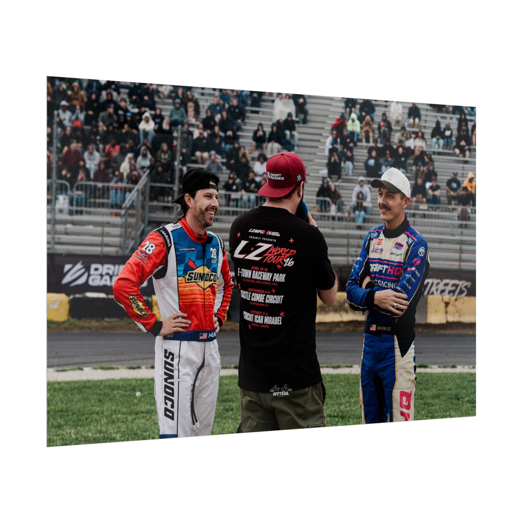 TJ Hunt x Adam LZ - LZWorldtour 2026 - Rolled Print