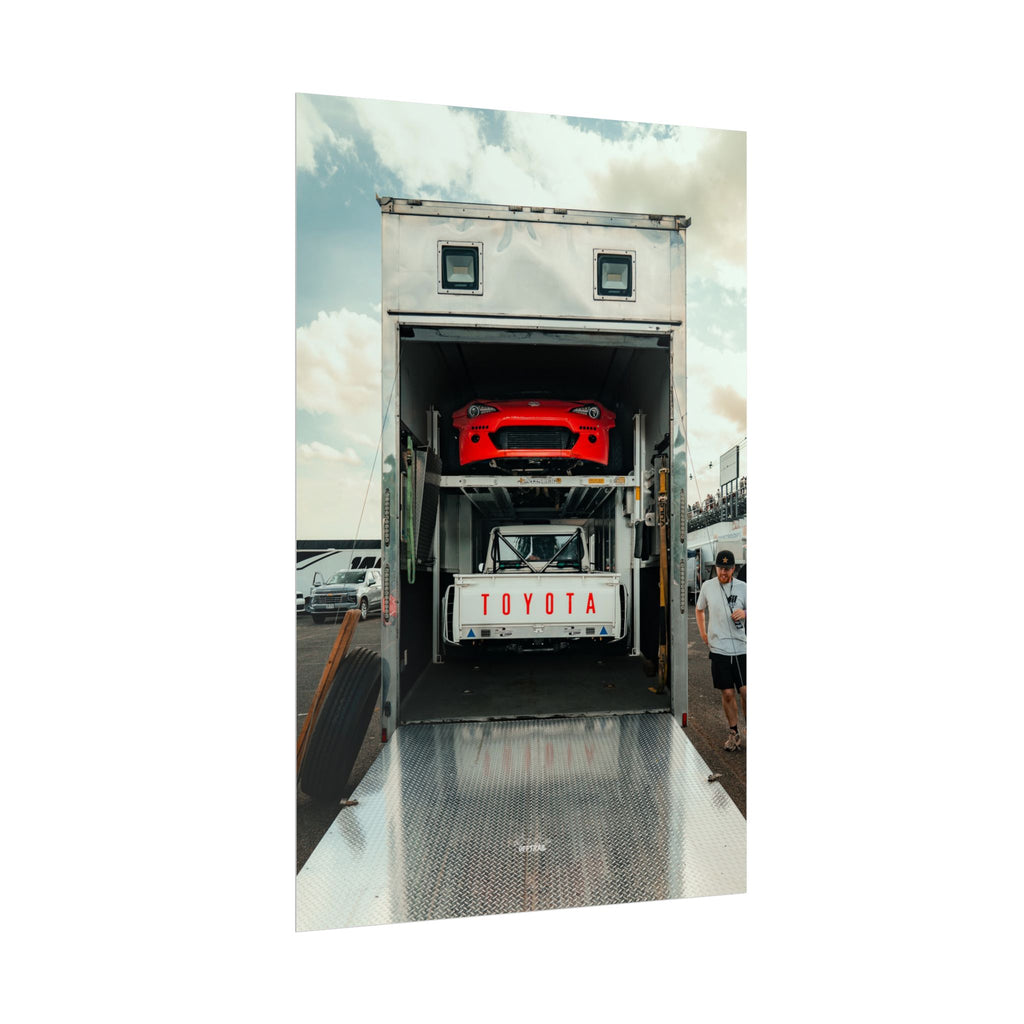 Ryan Tuerck Car Trailer - Rolled Print