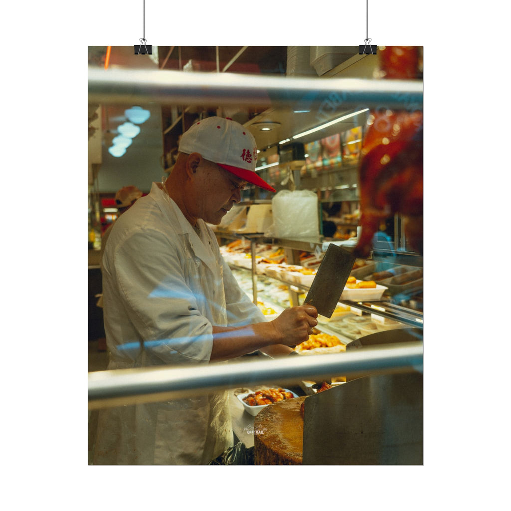 NYC Chinatown Restaurant - Photography Print - Rolled Poster