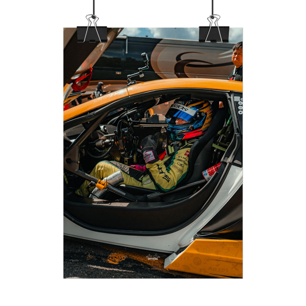 Ready to Go! - Hirokazu 'Arios' Suzuki - Ferrari 360 Modena Drift Machine - Rolled Print