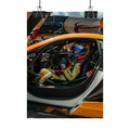 Ready to Go! - Hirokazu 'Arios' Suzuki - Ferrari 360 Modena Drift Machine - Rolled Print