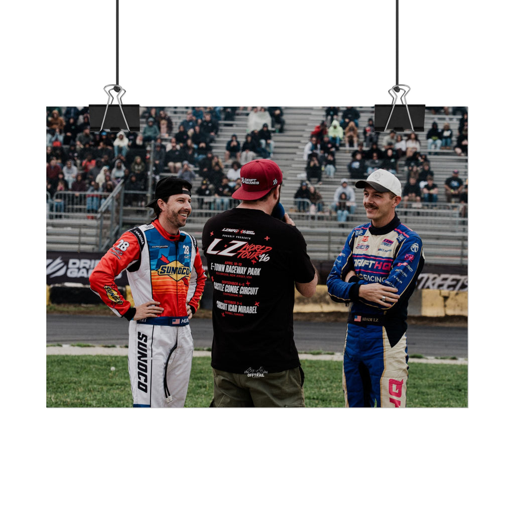 TJ Hunt x Adam LZ - LZWorldtour 2026 - Rolled Print