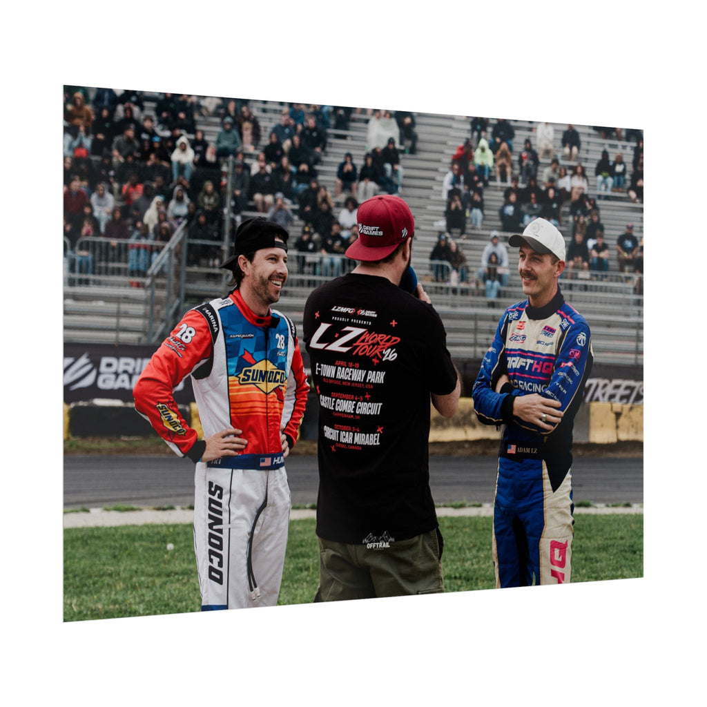 TJ Hunt x Adam LZ - LZWorldtour 2026 - Rolled Print
