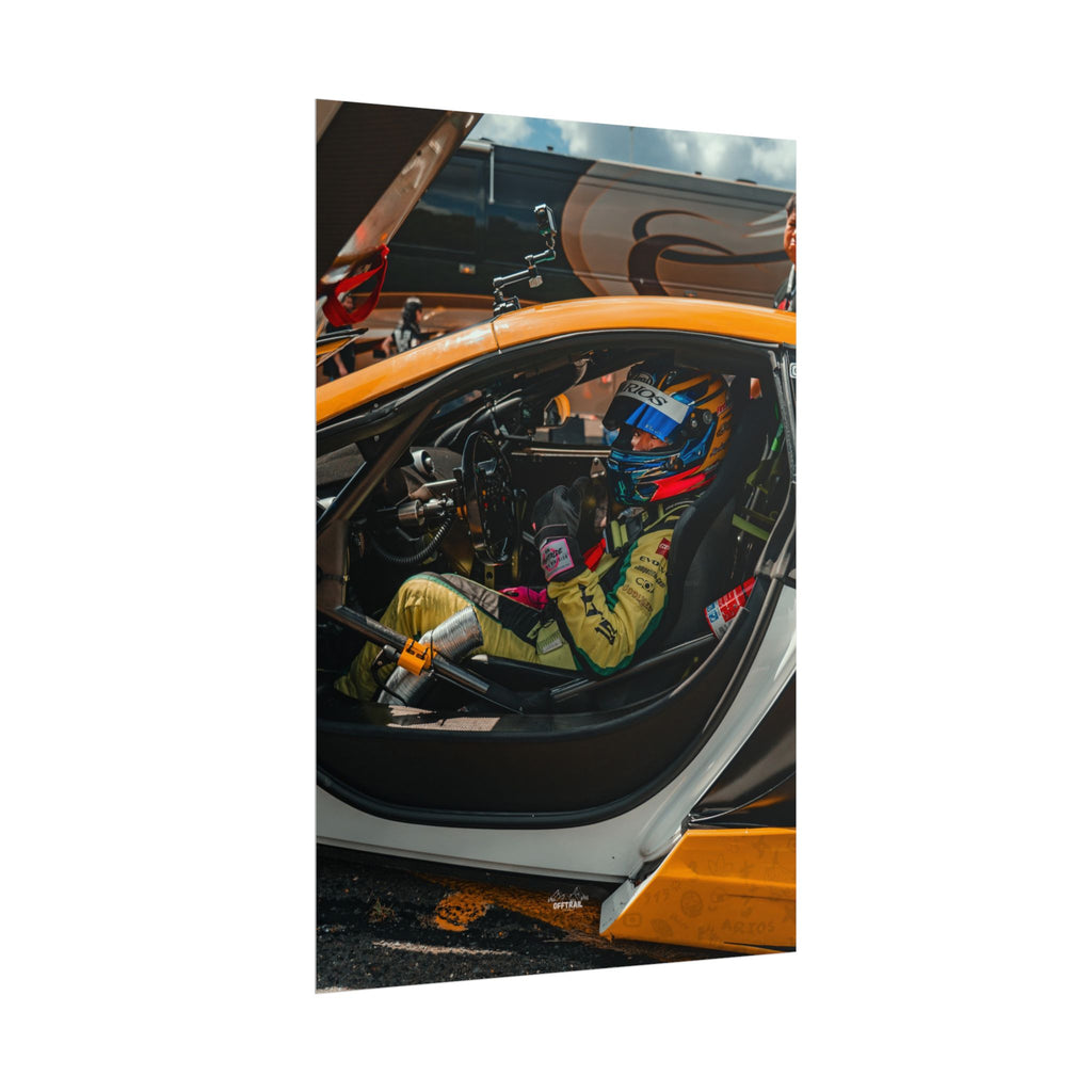 Ready to Go! - Hirokazu 'Arios' Suzuki - Ferrari 360 Modena Drift Machine - Rolled Print