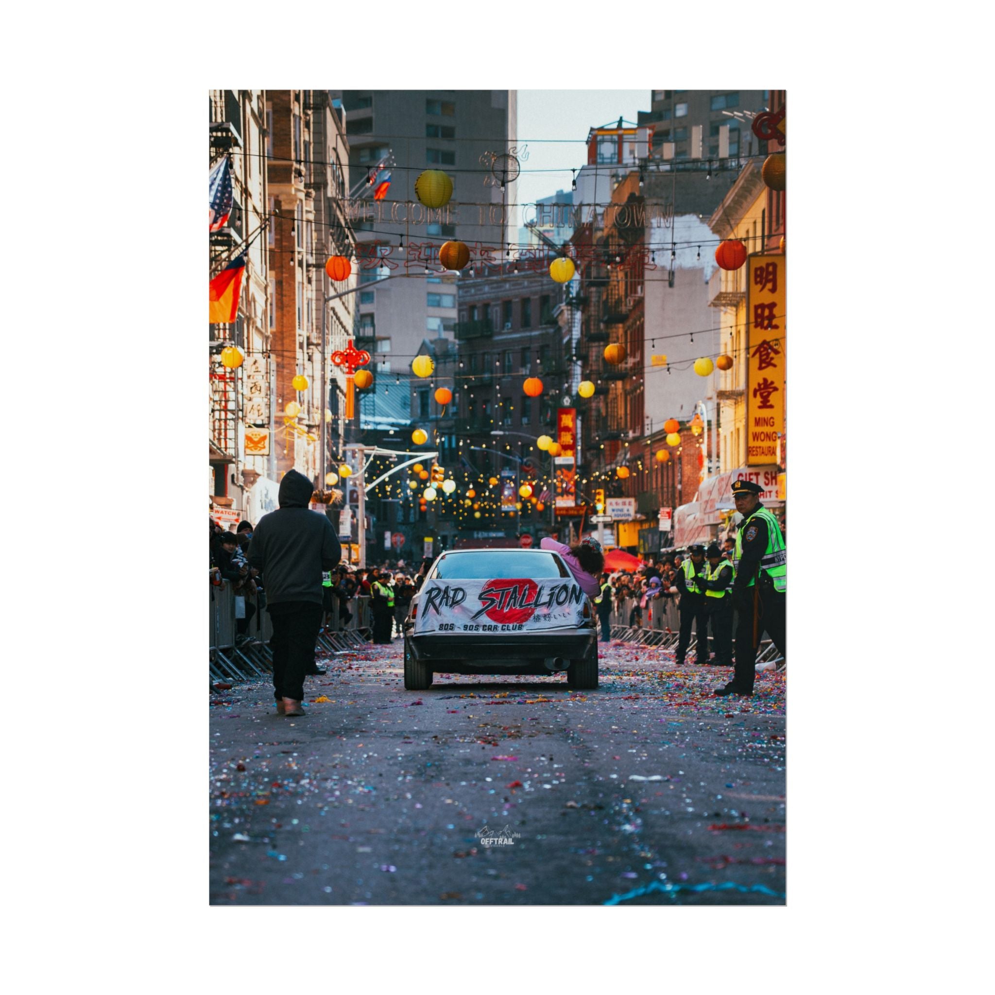 2026 Chinatown Parade - Rad Stallions - Rolled Print
