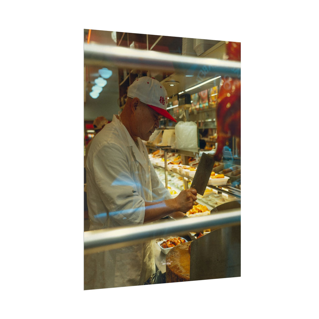 NYC Chinatown Restaurant - Photography Print - Rolled Poster