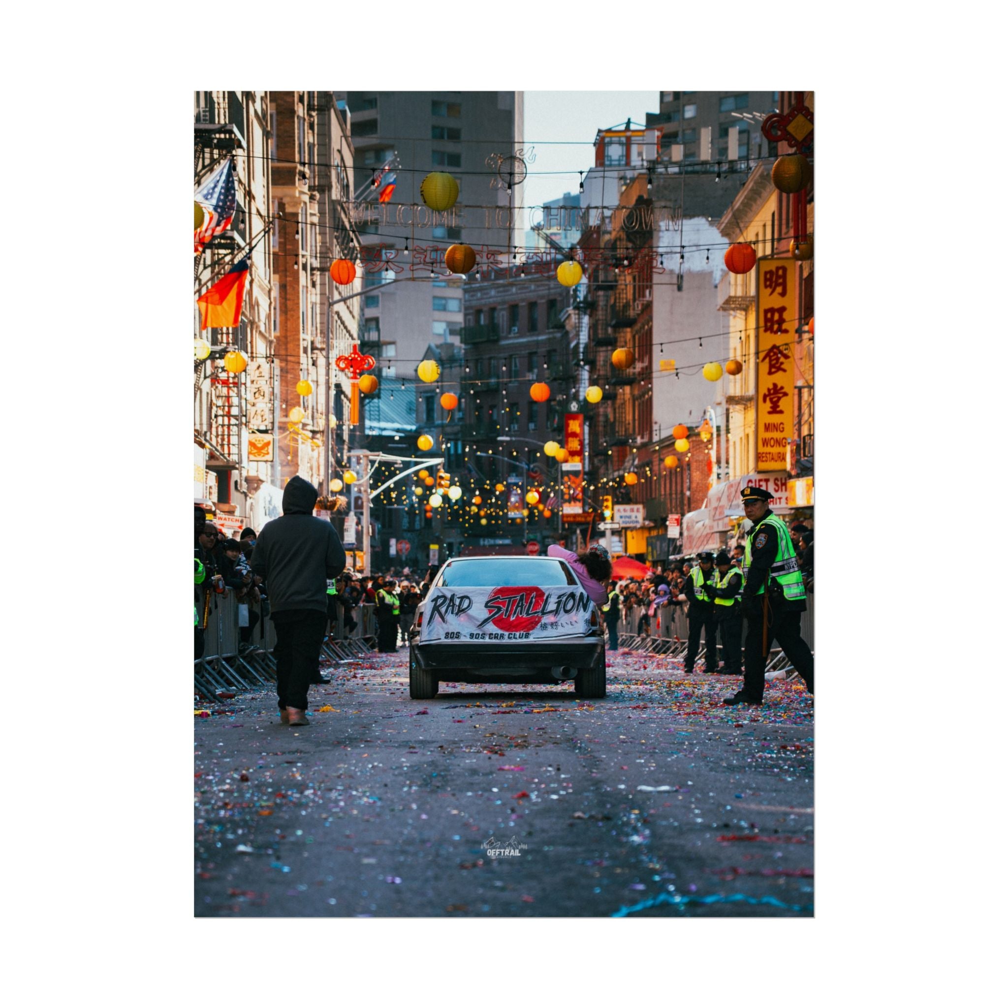 2026 Chinatown Parade - Rad Stallions - Rolled Print