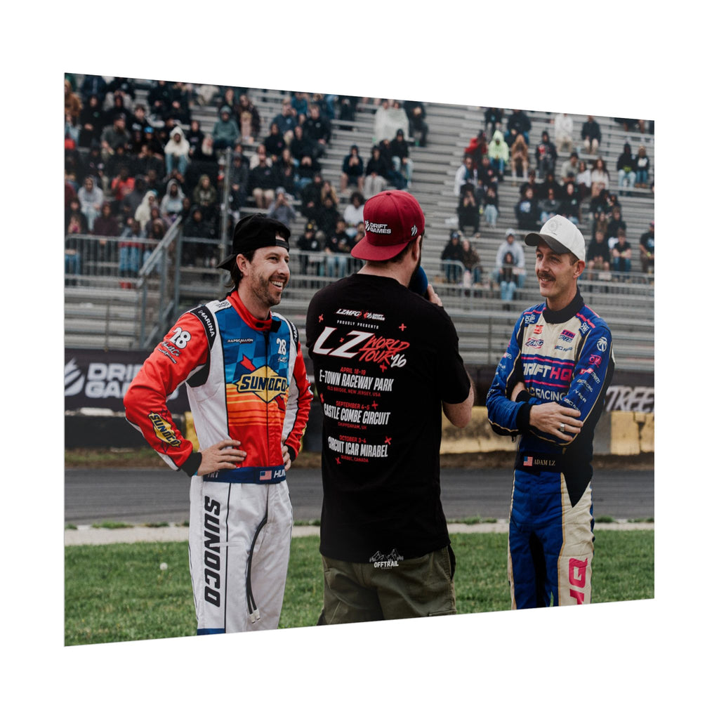 TJ Hunt x Adam LZ - LZWorldtour 2026 - Rolled Print