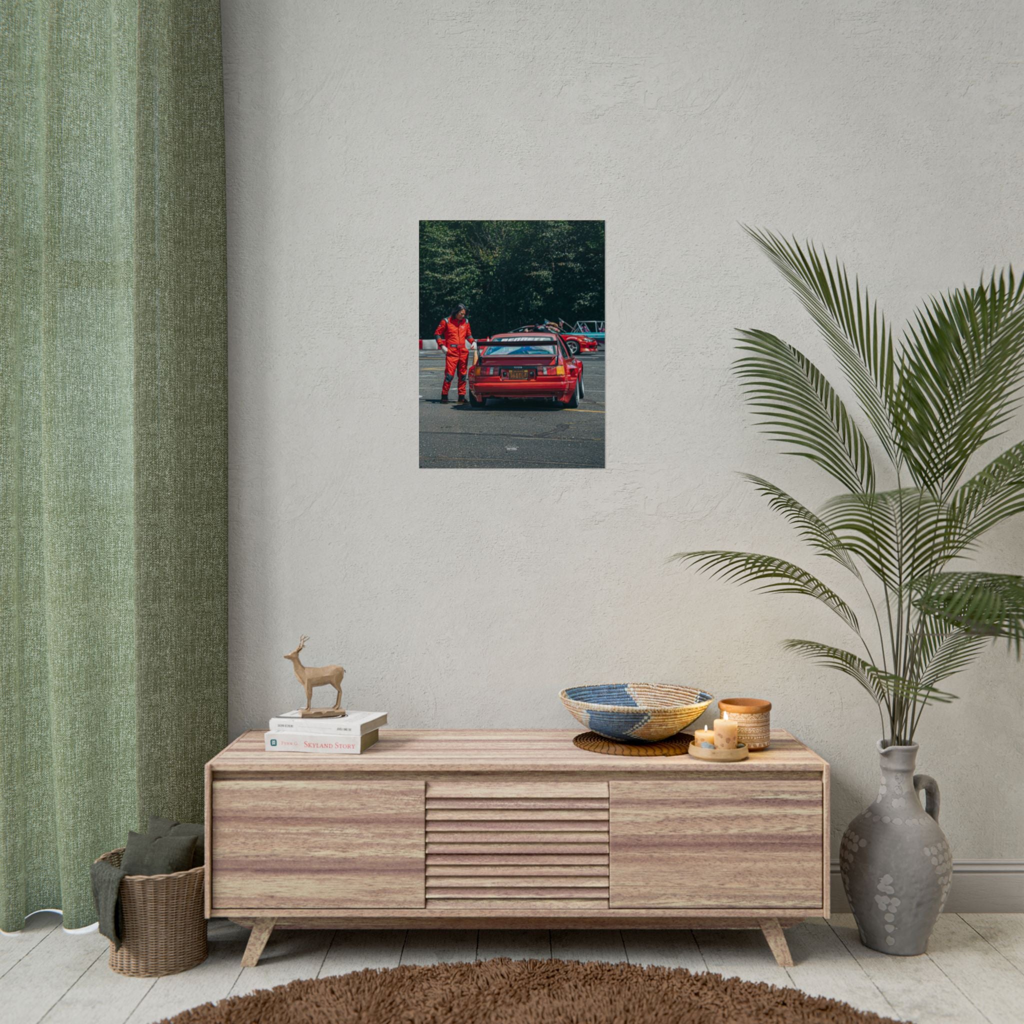 Sung Kang & Lola the AE86 - Rolled Print