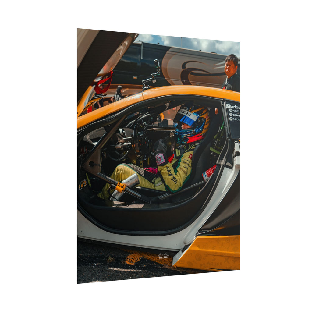 Ready to Go! - Hirokazu 'Arios' Suzuki - Ferrari 360 Modena Drift Machine - Rolled Print