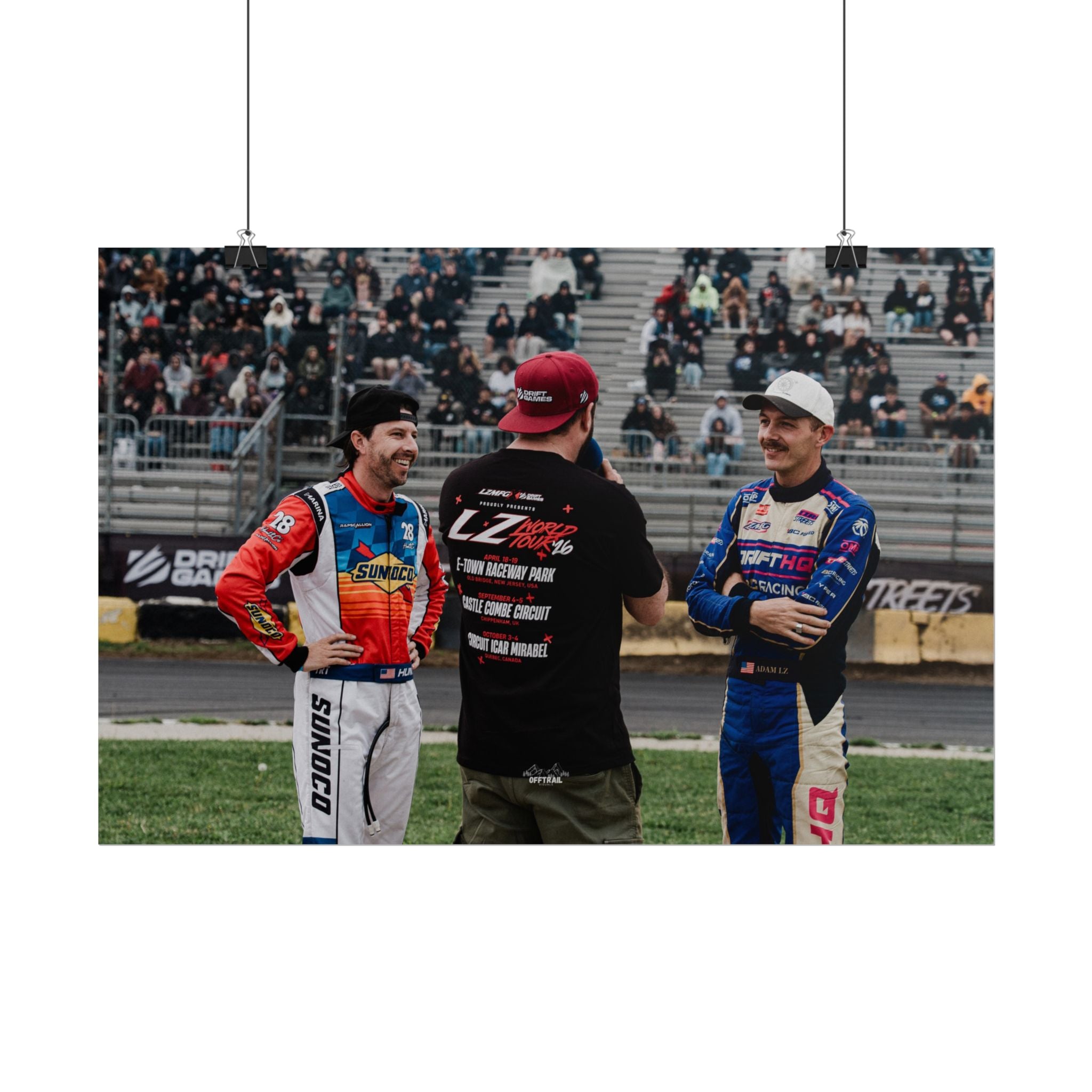 TJ Hunt x Adam LZ - LZWorldtour 2026 - Rolled Print