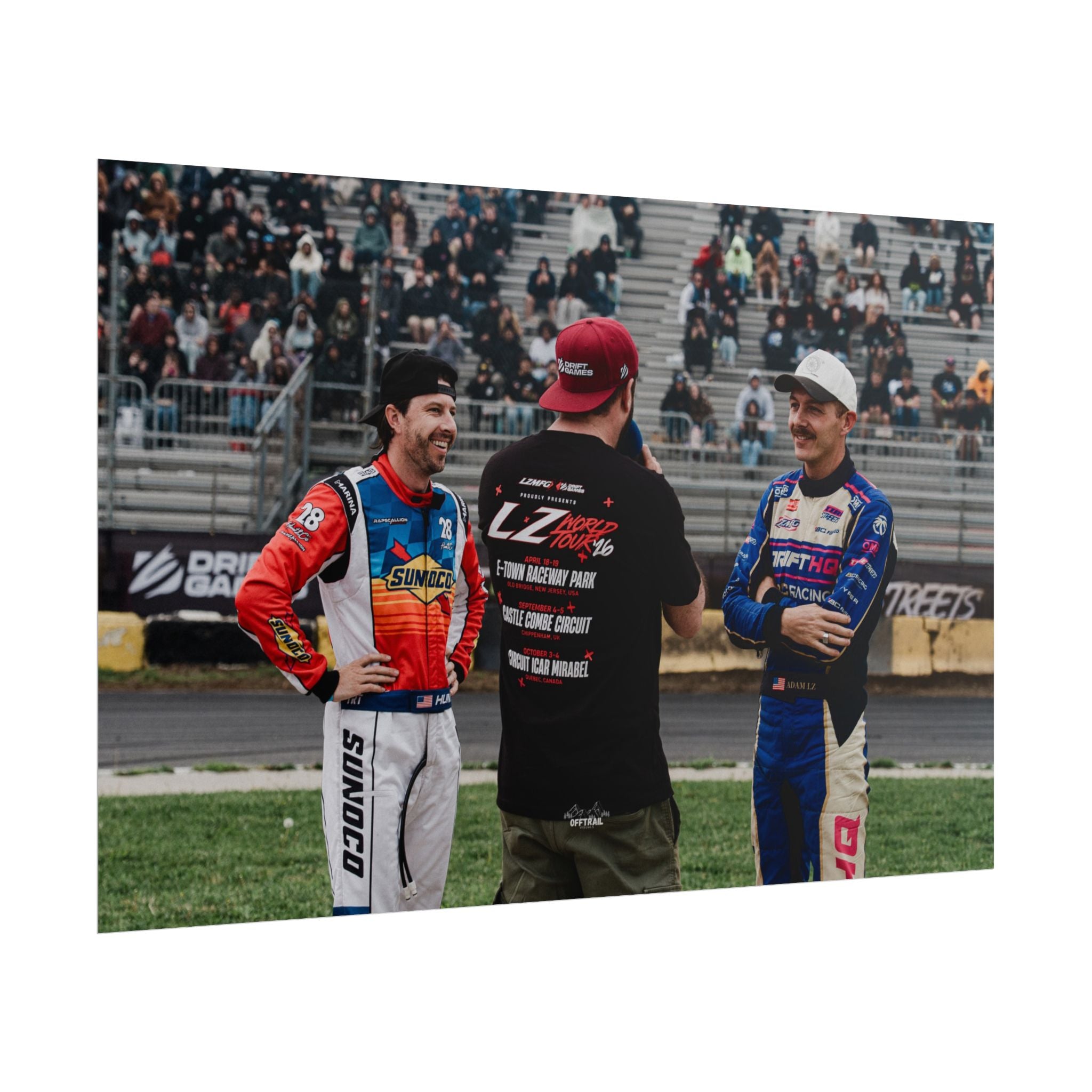TJ Hunt x Adam LZ - LZWorldtour 2026 - Rolled Print